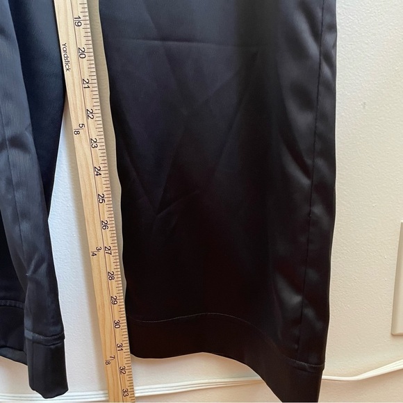 Kendall Kylie Satin disco Jumpsuit wrap belt going out club party event formal - Picture 14 of 16